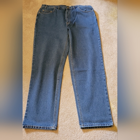 Brand New Berne Apparel 5 pocket work jean relaxed fit mens size 44 x 34 - Picture 4 of 8